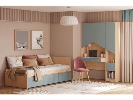 Модульная детская divanru Пенни-1 Plywood Mint 52980₽