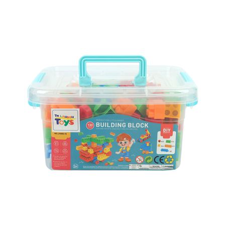 Набор блоков Lanson Toys для конструирования в контенере 130дет 996₽