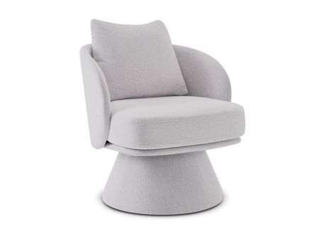 Кресло поворотное divanru Асвен Textile Light 29990₽