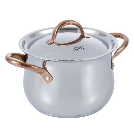 Кастрюля из нержавеющей стали Gipfel Absolute 2753 20 см47 л 11192₽