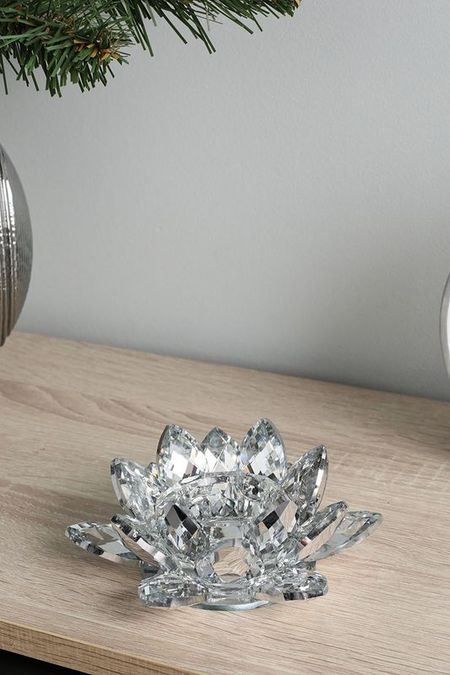 Стеклянный подсвечник EDG