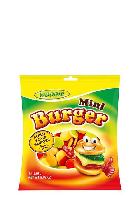 Жевательные конфеты Mini Burger Woogie