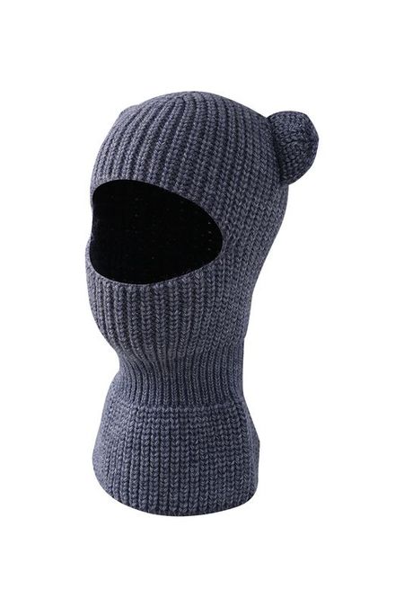 Шапка-балаклава из смесовой шерсти с ушами Hatparad 2992₽