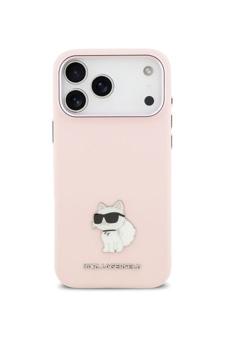 Чехол для iPhone 17 Pro силиконовый Soft touch Karl Lagerfeld 2617₽