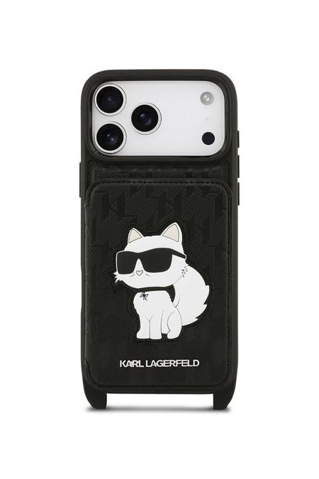 Чехол для iPhone 17 Pro Max кросс-боди с картхолдером Karl Lagerfeld 3367₽