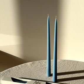 Набор из двух столовых свечей Луче разные цвета 950₽