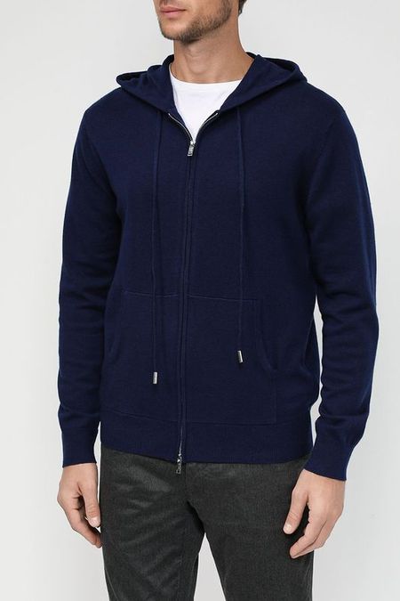 Пуловер на молнии с капюшоном MARCO DI RADI 2590₽
