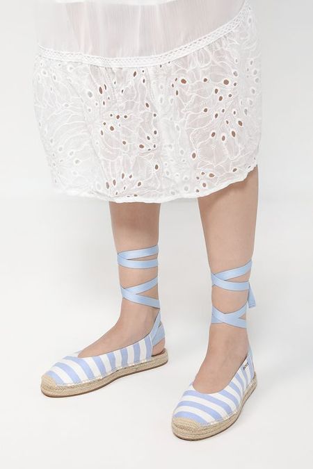 Туфли эспадрильи на завязках BOSS 4342₽