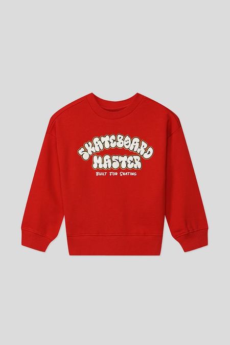 Хлопковый свитшот с принтом OVS 830₽