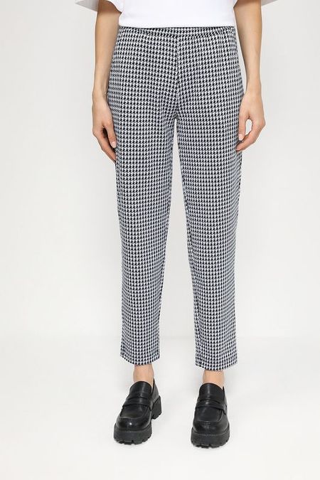 Брюки с принтом гусиная лапка BELUCCI 1072₽