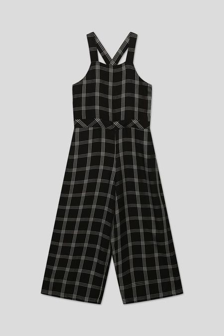 Комбинезон на лямках в клетку Benetton 1072₽