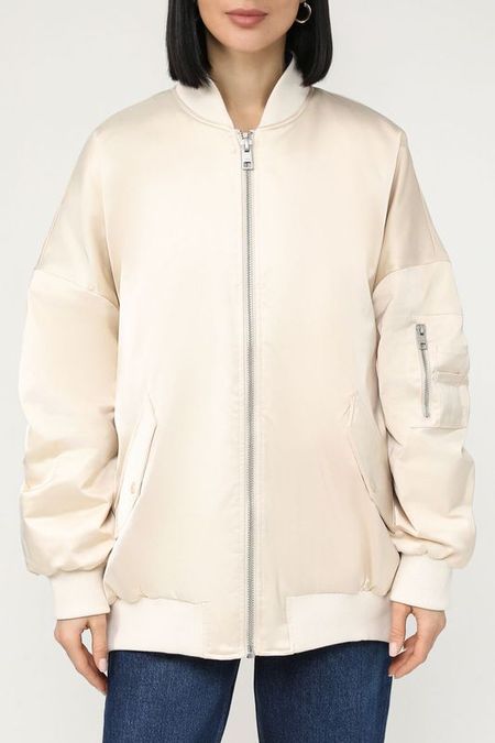 Куртка-бомбер с трикотажными деталями Esprit Casual 8467₽