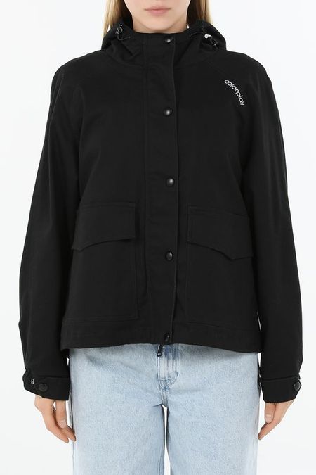 Ветровка хлопковая с капюшоном и карманами COLORPLAY 2962₽