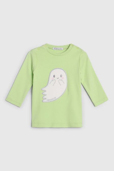 Лонгслив хлопковый с декором Choupette 487₽