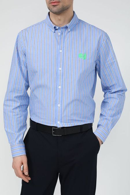 Рубашка хлопковая в полоску Casual Friday 3555₽