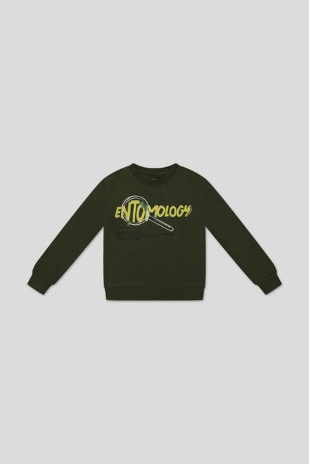 Свитшот хлопковый с принтом OVS 375₽