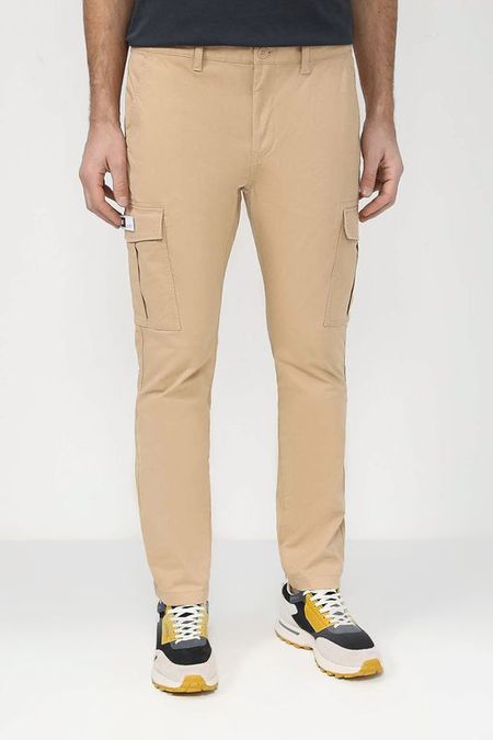 Брюки хлопковые с карманами Tommy Jeans 5992₽