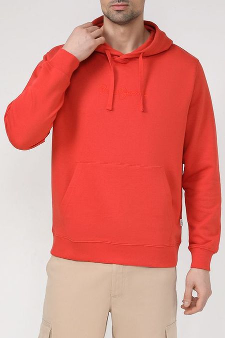 Худи хлопковое с логотипом PEPE JEANS 3930₽