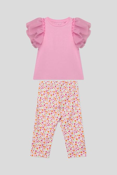 Комплект из футболки и легинсов с принтом OVS 990₽