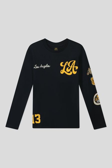 Лонгслив хлопковый с принтом OVS 442₽