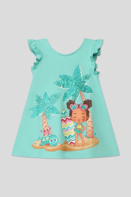 Сарафан хлопковый с принтом Mayoral 1148₽