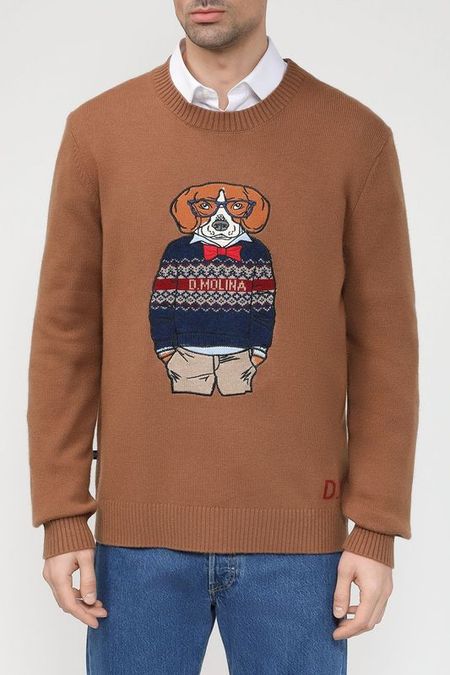 Джемпер с принтом DMolina 3390₽