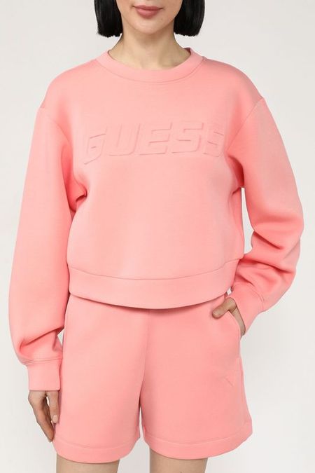 Свитшот с логотипом Guess 2557₽