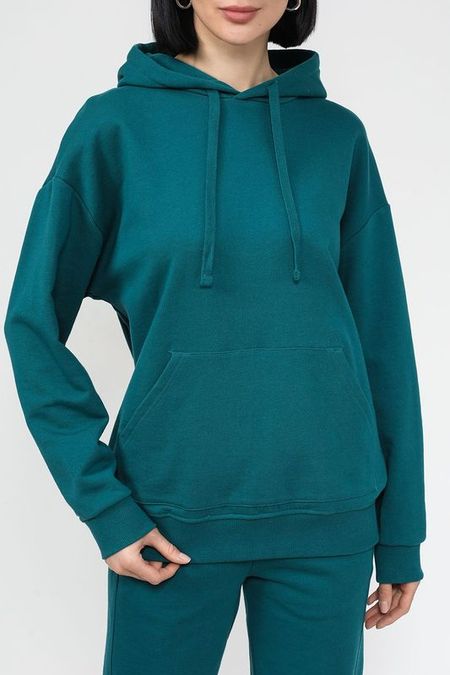 Худи хлопковое с карманом COLORPLAY 1725₽