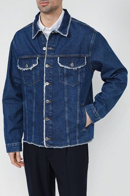 Куртка джинсовая с необработанным краем MARCO DI RADI 4492₽