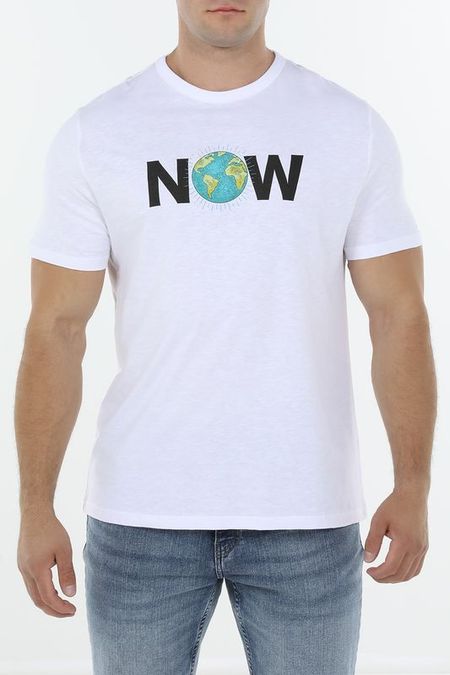 Футболка хлопковая с принтом WTT