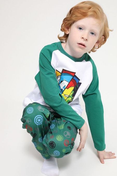 Хлопковая пижама с принтом GIOCO 952₽