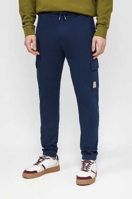 Джоггеры хлопковые на кулиске Blend 1882₽