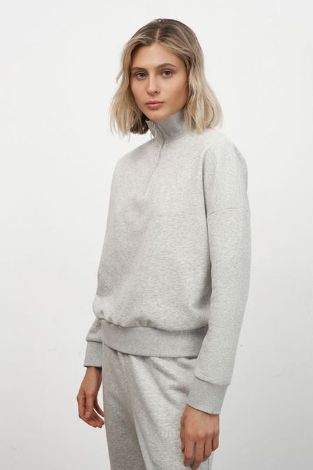 Толстовка хлопковая с воротником на молнии Urban Tiger 5100₽