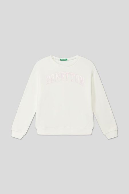 Свитшот хлопковый с логотипом Benetton 982₽