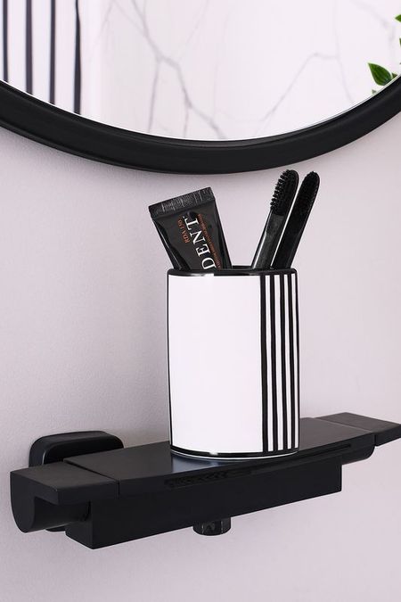 Стакан керамический для ванных принадлежностей Grafica Moroshka 862₽