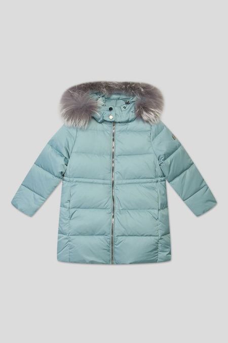 Утепленное пальто с капюшоном Pulka 10440₽