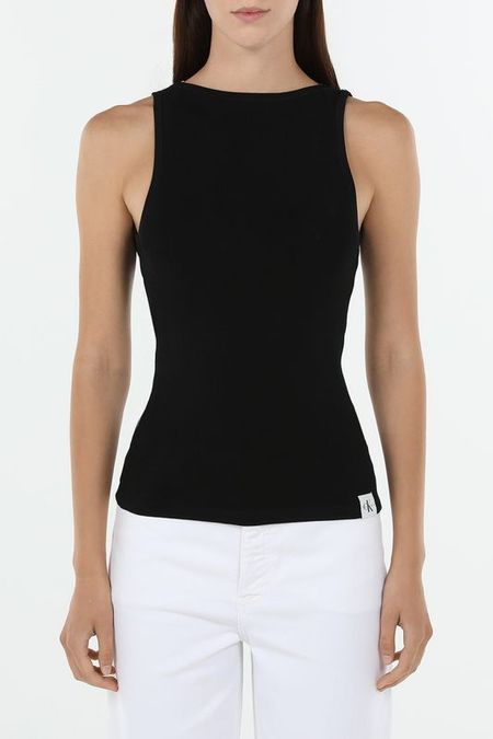 Топ без рукавов облегающий Calvin Klein Jeans 4980₽