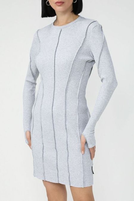 Платье трикотажное с декоративными швами BELUCCI 1192₽