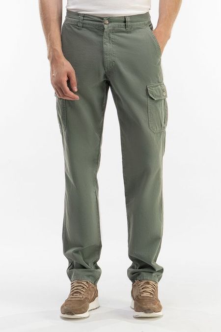 Хлопковые брюки прямого кроя с карманами Carrera Jeans 3742₽