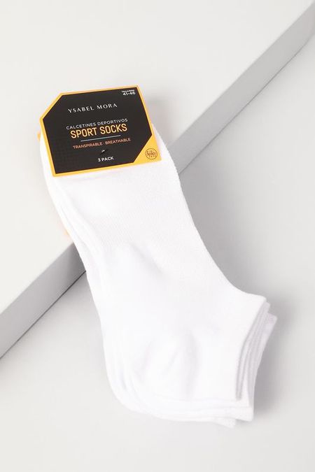 Набор из 3 пар хлопковых укороченных носков Ysabel Mora 742₽