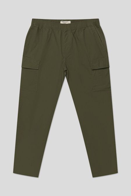 Брюки хлопковые на эластичном поясе с карманами GRAND HILLS 1725₽