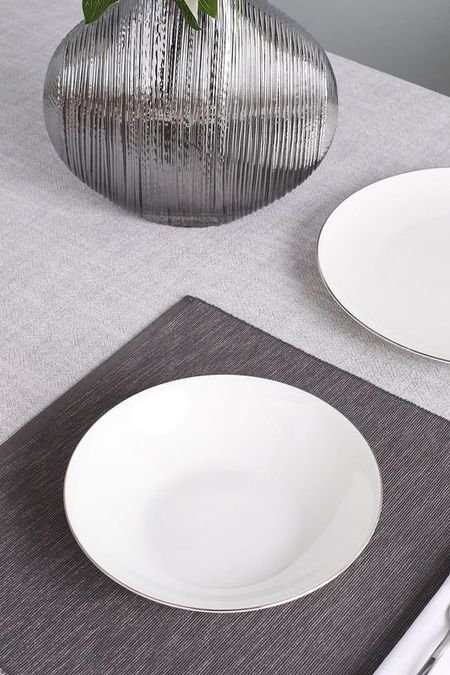 Тарелка фарфоровая суповая Allseasons Platinum 21maison 967₽