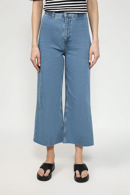 Джинсы укороченный с необработанным краем COLORPLAY 1972₽