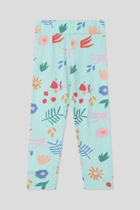 Легинсы хлопковые с принтом GIOCO