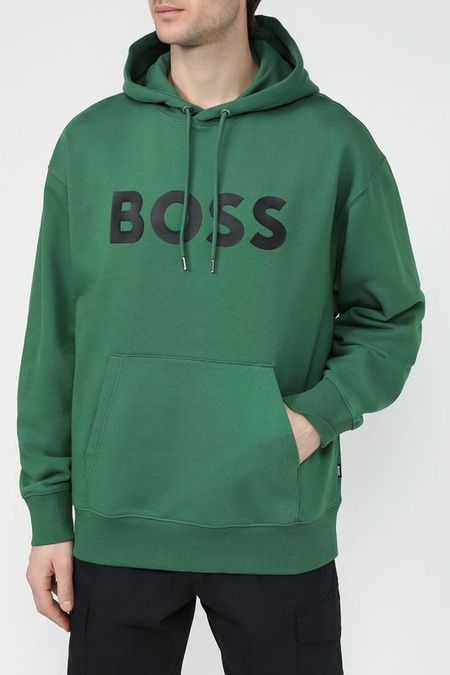 Худи хлопковое с карманом BOSS 10117₽