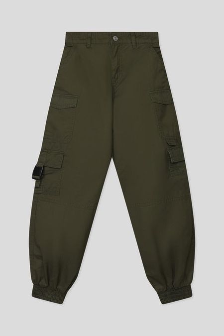 Брюки хлопковые с карманами OVS 1222₽