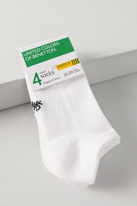 Набор из 4 пар хлопковых носков Benetton Undercolors 1342₽
