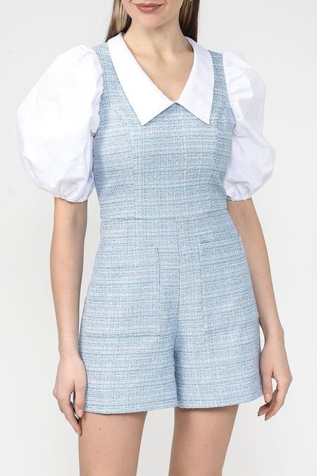 Комбинезон твидовый с карманами BELUCCI 3142₽