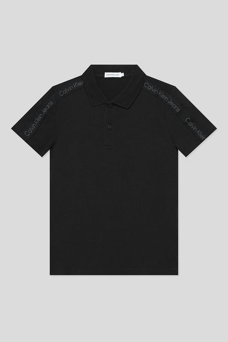 Поло хлопковое с логотипом Calvin Klein Jeans 4717₽