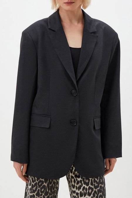 Жакет однобортный свободного кроя BELUCCI 8917₽